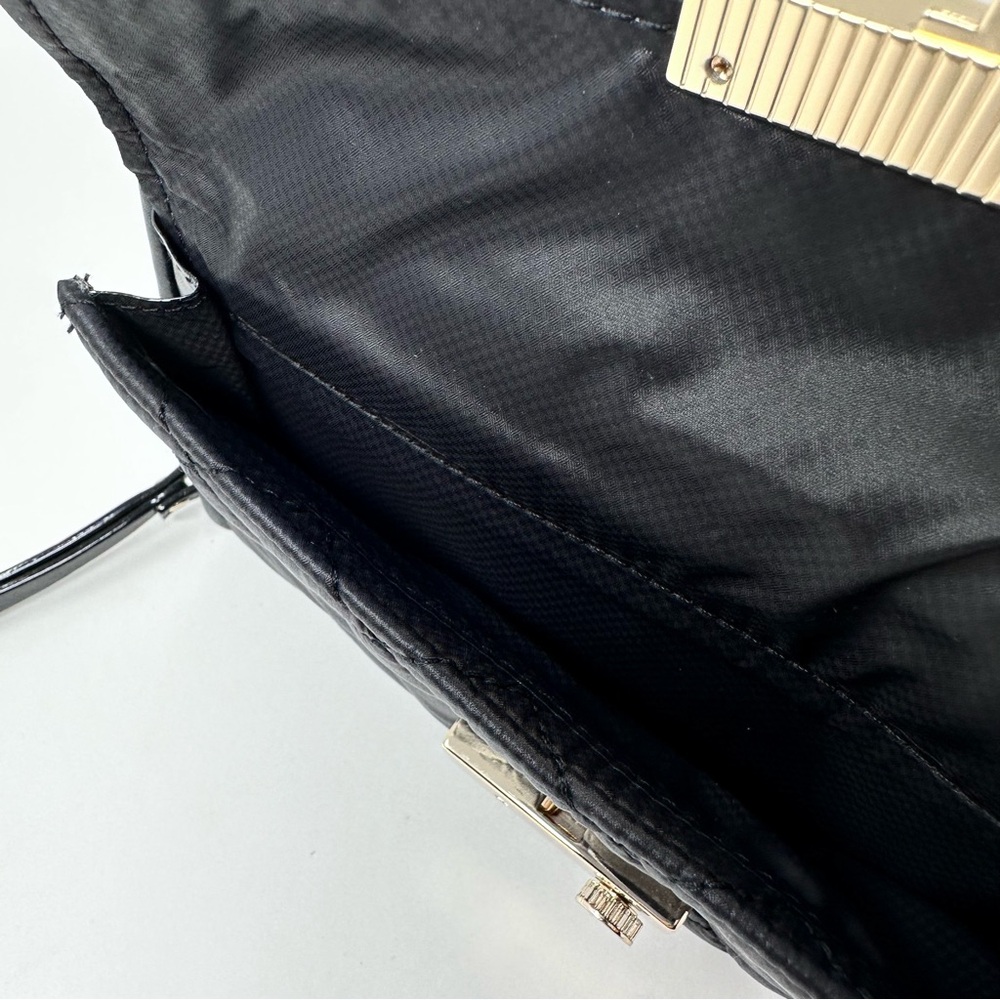 MZ Wallace Crosby Lock Wristlet Wallet Black - Picture 10 of 12